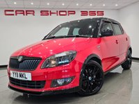 USED 2011 11 SKODA FABIA 1.2 TSI (105 BHP) MONTE CARLO ( EURO 5 ) 5DR HATCHBACK + AIR CON + 17S + FACTORY BODY STYLING 17S + FACTORY BODY STYLING + PRIVACY GLASS