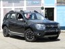 USED 2017 17 DACIA DUSTER 1.5 PRESTIGE DCI 5d 109 BHP Finished in MERCURY GREY METALLIC with contrasting GREY CLOTH trim. This Duster is a back-to-basics small family SUV with chunky off-road styling and a roomy interior. It's the ideal choice if you want a lot of metal for your money and fuss-free family transport. Features include Sat Nav, Front Fogs, All round electric windows, Alloys and much more. Dealer serviced at 10137 miles, 18826 miles, 29622 miles, 39596 miles, 43391 miles, and on arrival at 60174 miles.