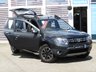 USED 2017 17 DACIA DUSTER 1.5 PRESTIGE DCI 5d 109 BHP Finished in MERCURY GREY METALLIC with contrasting GREY CLOTH trim. This Duster is a back-to-basics small family SUV with chunky off-road styling and a roomy interior. It's the ideal choice if you want a lot of metal for your money and fuss-free family transport. Features include Sat Nav, Front Fogs, All round electric windows, Alloys and much more. Dealer serviced at 10137 miles, 18826 miles, 29622 miles, 39596 miles, 43391 miles, and on arrival at 60174 miles.
