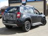 USED 2017 17 DACIA DUSTER 1.5 PRESTIGE DCI 5d 109 BHP Finished in MERCURY GREY METALLIC with contrasting GREY CLOTH trim. This Duster is a back-to-basics small family SUV with chunky off-road styling and a roomy interior. It's the ideal choice if you want a lot of metal for your money and fuss-free family transport. Features include Sat Nav, Front Fogs, All round electric windows, Alloys and much more. Dealer serviced at 10137 miles, 18826 miles, 29622 miles, 39596 miles, 43391 miles, and on arrival at 60174 miles.