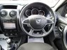 USED 2017 17 DACIA DUSTER 1.5 PRESTIGE DCI 5d 109 BHP Finished in MERCURY GREY METALLIC with contrasting GREY CLOTH trim. This Duster is a back-to-basics small family SUV with chunky off-road styling and a roomy interior. It's the ideal choice if you want a lot of metal for your money and fuss-free family transport. Features include Sat Nav, Front Fogs, All round electric windows, Alloys and much more. Dealer serviced at 10137 miles, 18826 miles, 29622 miles, 39596 miles, 43391 miles, and on arrival at 60174 miles.