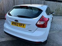 USED 2013 63 FORD FOCUS 1.6 TITANIUM NAVIGATOR ECONETIC TDCI START/STOP 5d 104 BHP &pound; ZERO ROAD TAX!!