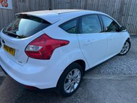 USED 2013 63 FORD FOCUS 1.6 TITANIUM NAVIGATOR ECONETIC TDCI START/STOP 5d 104 BHP &pound; ZERO ROAD TAX!!