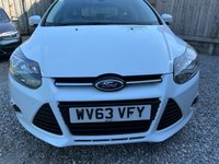 USED 2013 63 FORD FOCUS 1.6 TITANIUM NAVIGATOR ECONETIC TDCI START/STOP 5d 104 BHP &pound; ZERO ROAD TAX!!