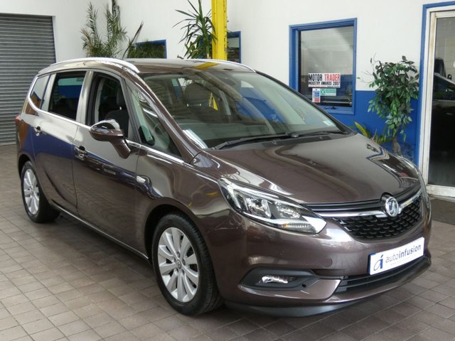 2016 66 Vauxhall Zafira Tourer 1.4 TECH LINE 5d 138 BHP