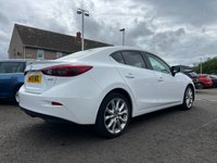 USED 2015 15 MAZDA 3 2.0 SPORT NAV 4d 118 BHP 2 KEYS +   FULL SERVICE RECORD +  FRONT HEATED SEATS +   FULL LEATHER TRIM +   FRONT PARKING SENSORS +   REAR PARKING SENSORS +   HEADS UP DISPLAY +   CRUISE CONTROL +  COLLISION DETECTION CONTROL +   TRACTION CONTROL +   DUAL ZONE CLIMATE CONTROL +   BLUETOOTH CONNECTIVITY+   AUX CONNECTIVITY +   SD CARD SLOT +   USB CONNECTIVITY +   18 INCH ALLOY WHEELS