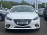 USED 2015 15 MAZDA 3 2.0 SPORT NAV 4d 118 BHP 2 KEYS +   FULL SERVICE RECORD +  FRONT HEATED SEATS +   FULL LEATHER TRIM +   FRONT PARKING SENSORS +   REAR PARKING SENSORS +   HEADS UP DISPLAY +   CRUISE CONTROL +  COLLISION DETECTION CONTROL +   TRACTION CONTROL +   DUAL ZONE CLIMATE CONTROL +   BLUETOOTH CONNECTIVITY+   AUX CONNECTIVITY +   SD CARD SLOT +   USB CONNECTIVITY +   18 INCH ALLOY WHEELS