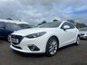 USED 2015 15 MAZDA 3 2.0 SPORT NAV 4d 118 BHP 2 KEYS +   FULL SERVICE RECORD +  FRONT HEATED SEATS +   FULL LEATHER TRIM +   FRONT PARKING SENSORS +   REAR PARKING SENSORS +   HEADS UP DISPLAY +   CRUISE CONTROL +  COLLISION DETECTION CONTROL +   TRACTION CONTROL +   DUAL ZONE CLIMATE CONTROL +   BLUETOOTH CONNECTIVITY+   AUX CONNECTIVITY +   SD CARD SLOT +   USB CONNECTIVITY +   18 INCH ALLOY WHEELS