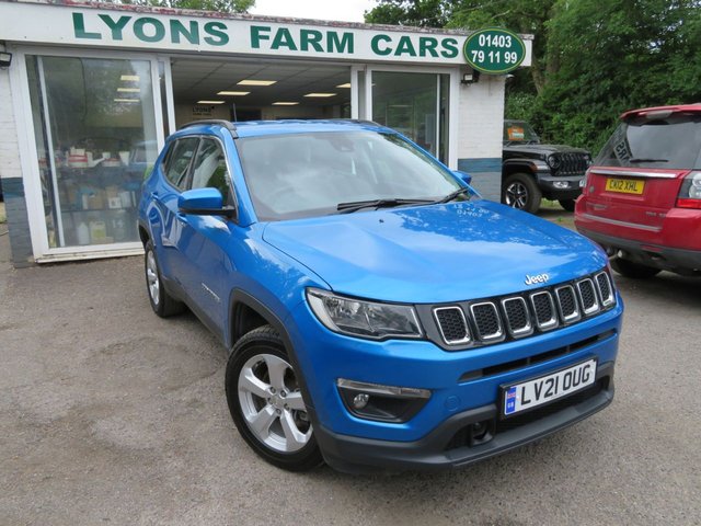 2021 21 Jeep Compass 1.4 MULTIAIR II LONGITUDE 5d 138 BHP