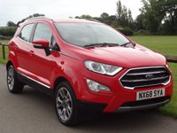 USED 2018 68 FORD ECOSPORT 1.0 TITANIUM 5d 124 BHP AUTOMATIC 
