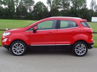 USED 2018 68 FORD ECOSPORT 1.0 TITANIUM 5d 124 BHP AUTOMATIC 