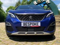 USED 2018 18 PEUGEOT 3008 1.6 BLUEHDI S/S GT LINE 5d 120 BHP 2018 PEUGEOT 3008 GT LINE - 1 FORMER KEEPER - BIG SPEC - HIGHER MILES / VERY LOW PRICE -  SATELLITE NAVIGATION - i-COCKPIT - 19 INCH DIAMOND CUT ALLOYS
