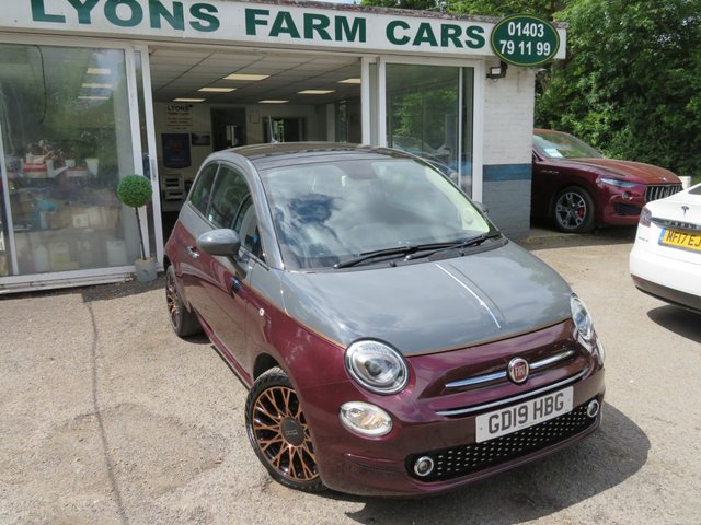 2019 19 Fiat 500 1.2 COLLEZIONE FALL / WINTER EDITION 3d 69 BHP NEW SHAPE *£1,900+ EXTRAS* *VERY RARE CAR*