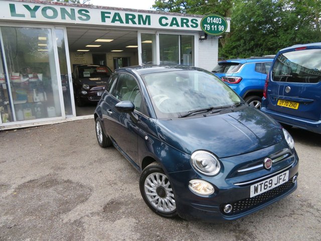 2020 69 Fiat 500 1.2 LOUNGE 3d 69 BHP NEW SHAPE
