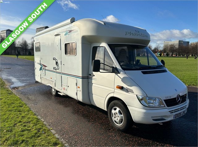2005 05 Geist Phantom Geist LMC Phantom Luxury 4 berth Mercedes-Benz 3.0 Automatic 160 bhp -