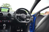 USED 2017 AUDI S3 2.0 S3 TFSI QUATTRO BLACK EDITION 3d 306 BHP ARA BLUE / BLACK EDTION / B&O