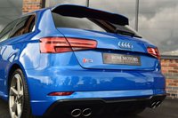 USED 2017 AUDI S3 2.0 S3 TFSI QUATTRO BLACK EDITION 3d 306 BHP ARA BLUE / BLACK EDTION / B&O