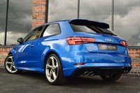 USED 2017 AUDI S3 2.0 S3 TFSI QUATTRO BLACK EDITION 3d 306 BHP ARA BLUE / BLACK EDTION / B&O