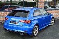 USED 2017 AUDI S3 2.0 S3 TFSI QUATTRO BLACK EDITION 3d 306 BHP ARA BLUE / BLACK EDTION / B&O