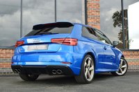 USED 2017 AUDI S3 2.0 S3 TFSI QUATTRO BLACK EDITION 3d 306 BHP ARA BLUE / BLACK EDTION / B&O