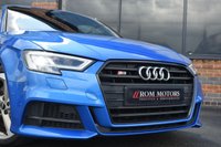 USED 2017 AUDI S3 2.0 S3 TFSI QUATTRO BLACK EDITION 3d 306 BHP ARA BLUE / BLACK EDTION / B&O
