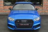USED 2017 AUDI S3 2.0 S3 TFSI QUATTRO BLACK EDITION 3d 306 BHP ARA BLUE / BLACK EDTION / B&O