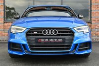 USED 2017 AUDI S3 2.0 S3 TFSI QUATTRO BLACK EDITION 3d 306 BHP ARA BLUE / BLACK EDTION / B&O