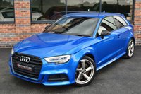 USED 2017 AUDI S3 2.0 S3 TFSI QUATTRO BLACK EDITION 3d 306 BHP ARA BLUE / BLACK EDTION / B&O