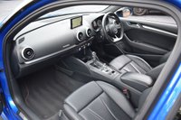 USED 2017 AUDI S3 2.0 S3 TFSI QUATTRO BLACK EDITION 3d 306 BHP ARA BLUE / BLACK EDTION / B&O