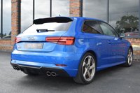USED 2017 AUDI S3 2.0 S3 TFSI QUATTRO BLACK EDITION 3d 306 BHP ARA BLUE / BLACK EDTION / B&O