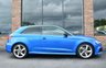 USED 2017 AUDI S3 2.0 S3 TFSI QUATTRO BLACK EDITION 3d 306 BHP ARA BLUE / BLACK EDTION / B&O
