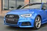 USED 2017 AUDI S3 2.0 S3 TFSI QUATTRO BLACK EDITION 3d 306 BHP ARA BLUE / BLACK EDTION / B&O