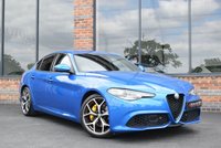 USED 2021 71 ALFA ROMEO GIULIA 2.0 TB VELOCE 4d 277 BHP MISANO BLUE / YELLOW BRAKES