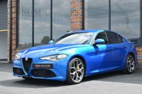 USED 2021 71 ALFA ROMEO GIULIA 2.0 TB VELOCE 4d 277 BHP MISANO BLUE / YELLOW BRAKES