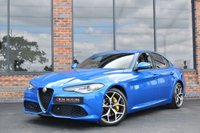 USED 2021 71 ALFA ROMEO GIULIA 2.0 TB VELOCE 4d 277 BHP MISANO BLUE / YELLOW BRAKES