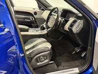 USED 2017 17 LAND ROVER RANGE ROVER SPORT 5.0 V8 SVR 5d 543 BHP Estoril Blue / Cirrus Ebony Leather, Alacantara Headlining , Complete service record 8 Online Detailed Services in Super Charger Belt at 08-04-2024  64605 Miles