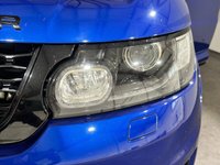 USED 2017 17 LAND ROVER RANGE ROVER SPORT 5.0 V8 SVR 5d 543 BHP Estoril Blue / Cirrus Ebony Leather, Alacantara Headlining , Complete service record 8 Online Detailed Services in Super Charger Belt at 08-04-2024  64605 Miles