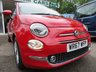 USED 2017 67 FIAT 500 1.2 LOUNGE 3d 69 BHP NEW SHAPE Very Low Mileage! Excellent Service History + Just Serviced, MOT until October 2025, Two Previous Owners, Great fuel economy! Low Insurance Group!