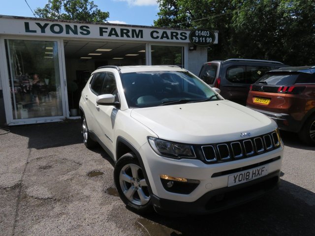 2018 18 Jeep Compass 1.6 MULTIJET II LONGITUDE 5d 118 BHP