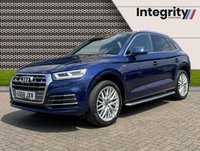 USED 2019 68 AUDI Q5 2.0 TDI QUATTRO S LINE 5d 188 BHP NAVARRA BLUE | RUNNING BOARDS