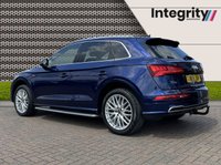 USED 2019 68 AUDI Q5 2.0 TDI QUATTRO S LINE 5d 188 BHP NAVARRA BLUE | RUNNING BOARDS