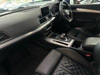 USED 2019 68 AUDI Q5 2.0 TDI QUATTRO S LINE 5d 188 BHP NAVARRA BLUE | RUNNING BOARDS