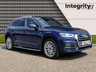 USED 2019 68 AUDI Q5 2.0 TDI QUATTRO S LINE 5d 188 BHP NAVARRA BLUE | RUNNING BOARDS
