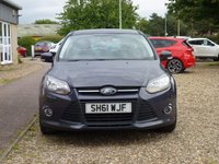 USED 2011 61 FORD FOCUS 1.6 ZETEC 5d 124 BHP www.suffolkcarcentre.co.uk - Located at Lowestoft