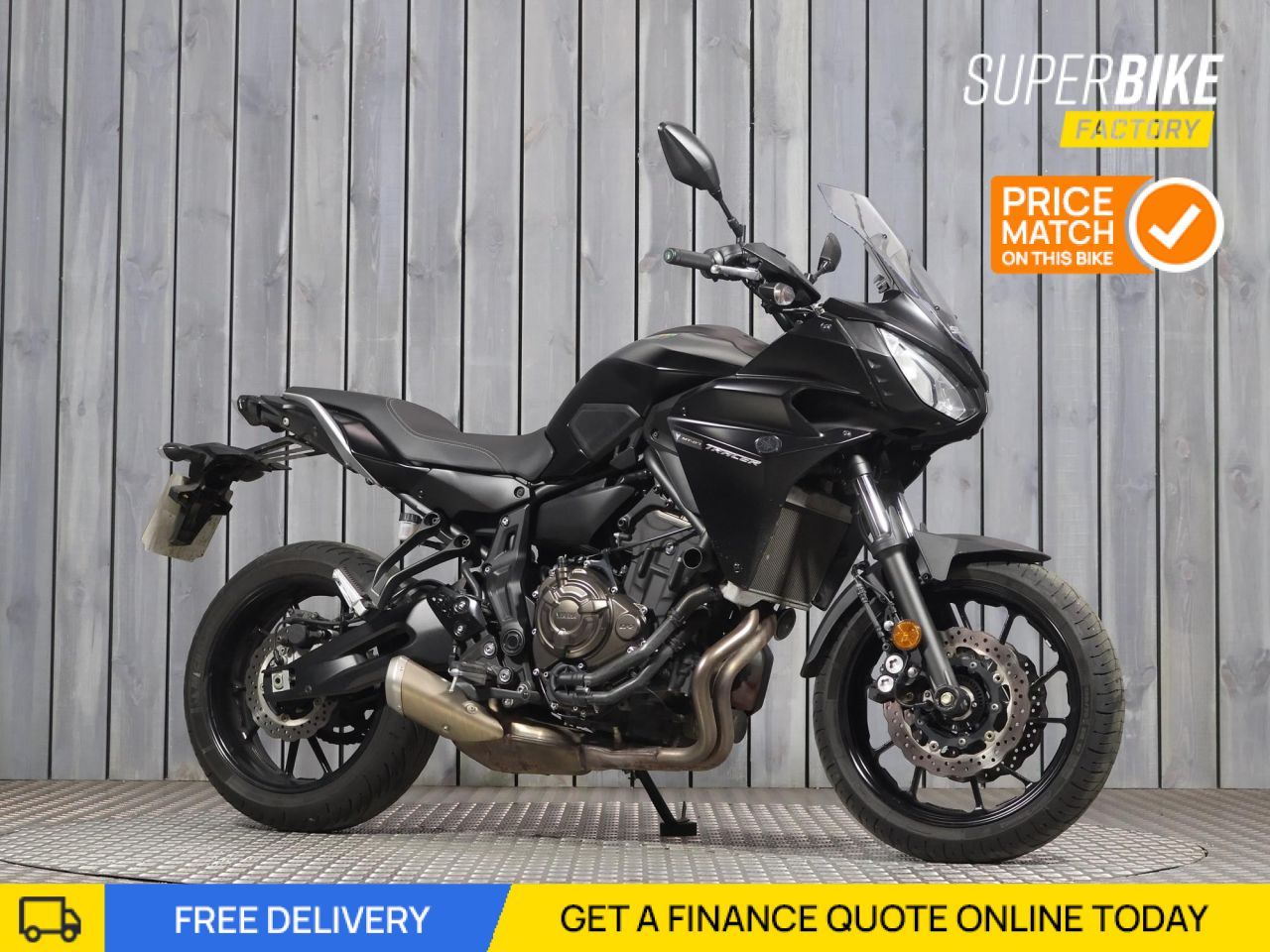 2017 YAMAHA TRACER 700 BLACK with 6139 miles Used Motorbikes