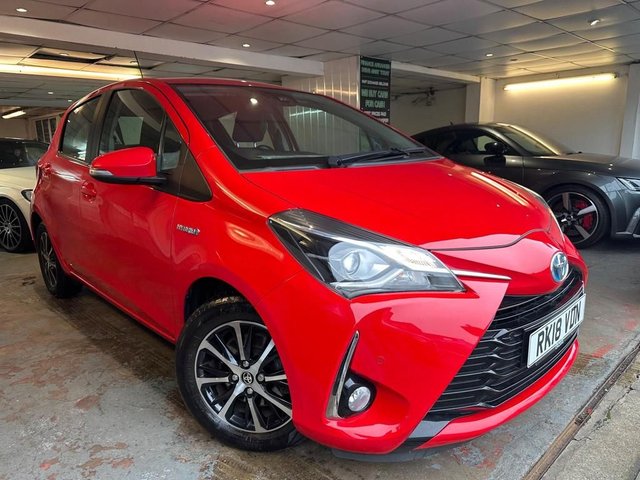 2018 18 Toyota Yaris 1.5 VVT-I ICON TECH 5d 73 BHP