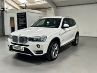USED 2016 16 BMW X3 2.0 XDRIVE20D XLINE 5d 188 BHP &pound;3,500 EXTRAS+19"ALLOYS