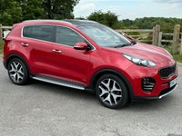 USED 2017 67 KIA SPORTAGE 2.0 CRDI GT-LINE S 5d 182 BHP EXTREMELY CLEAN EXAMPLE