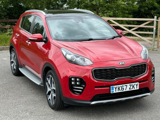 2017 67 Kia Sportage 2.0 CRDI GT-LINE S 5d 182 BHP