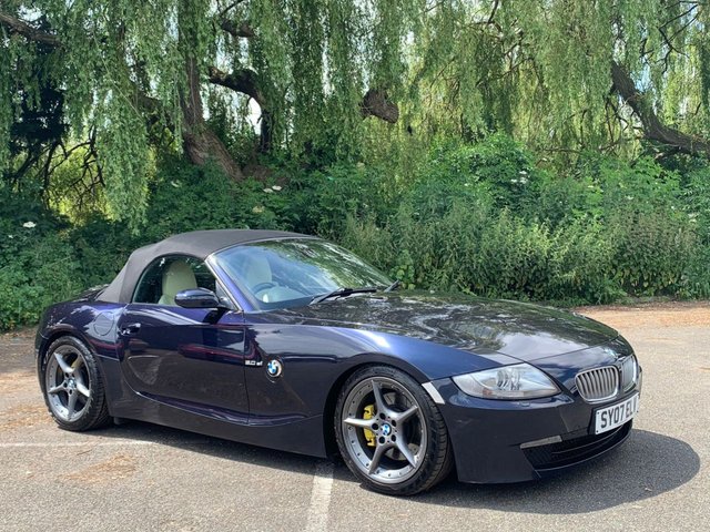 2007 07 BMW Z4 3.0 Z4 SI SPORT ROADSTER 2d 215 BHP RECENT FULL SERVICE